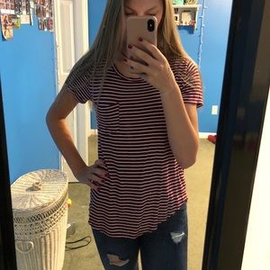 Hollister striped soft T-shirt